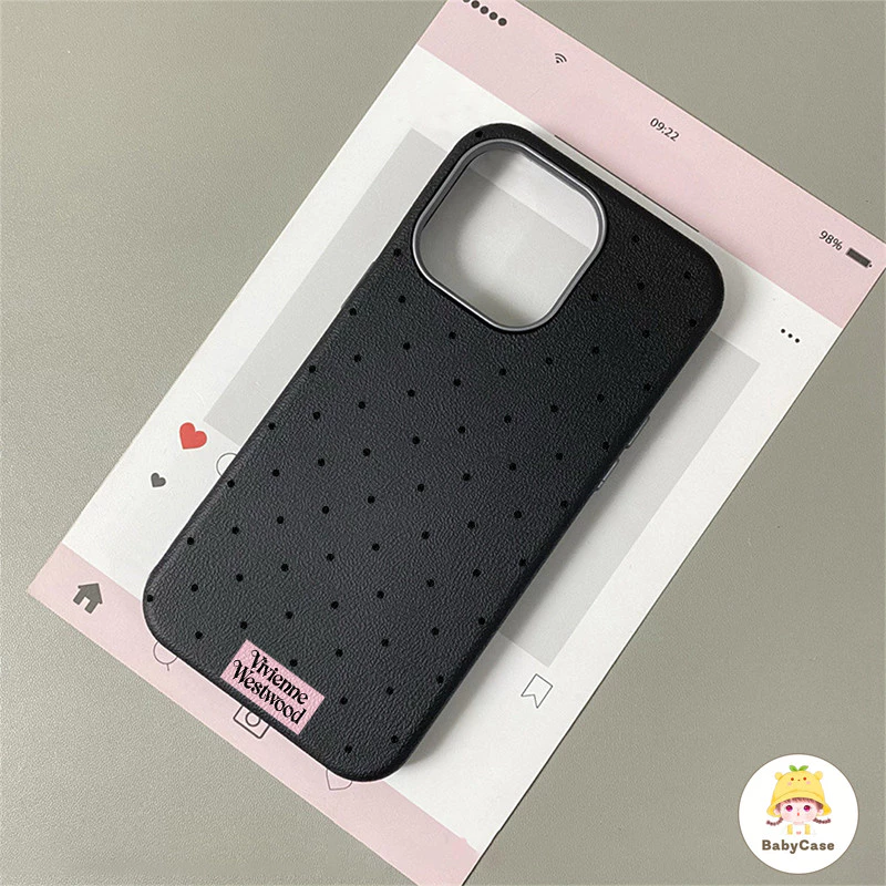 เคสไอโฟน 11 สำหรับ iPhone 17 16 14 15 12 13 Pro Max 16 15 7 8 14 Plus X XR XS SE2 SE3 ปกหนังลายจุดสีสันสดใสน่ารัก thumbnail 3