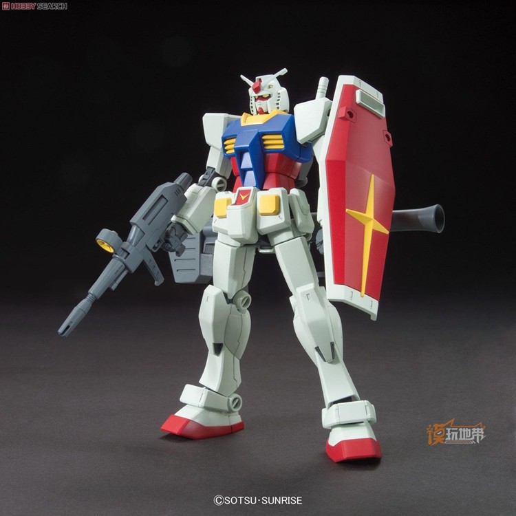 พร้อมสต็อก Bandai HGUC 191 1/144 RX-78-2 ทารกแรกเกิด Yuanzu Gundam Assembly Model