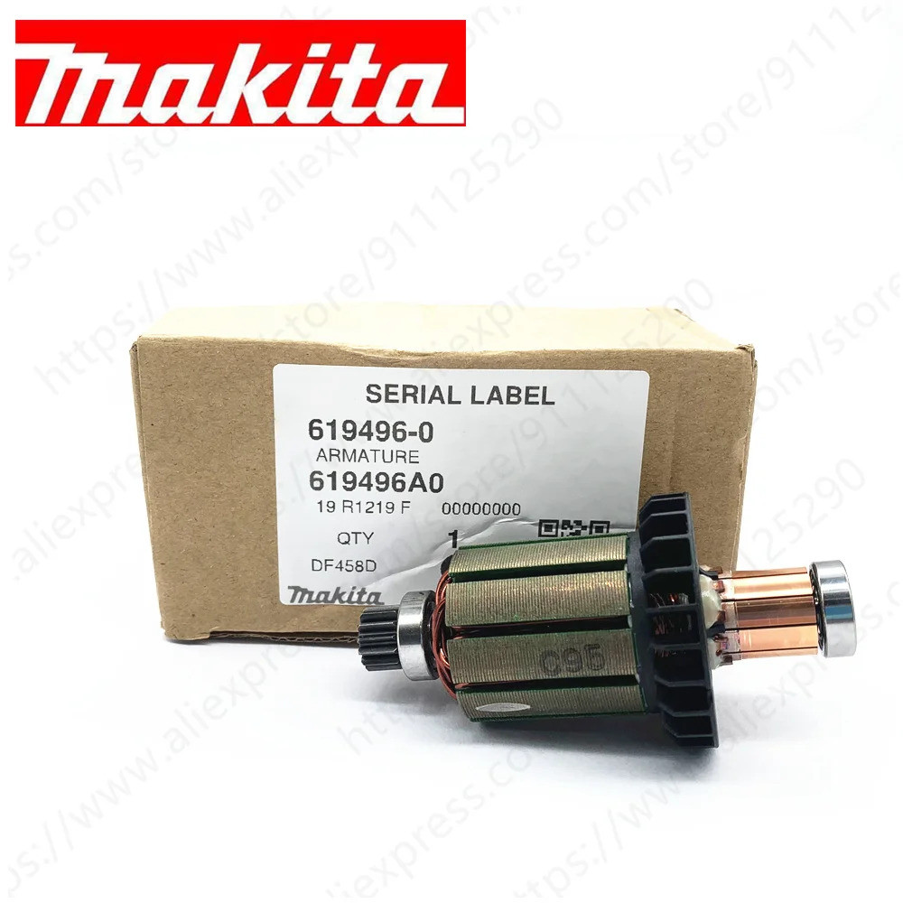 โรเตอร์ Armature สําหรับ MAKITA DDF458Z DF458D DDF458RFE DHP458 BHP458 DDF458 BDF458RFE BDF458Z 6194