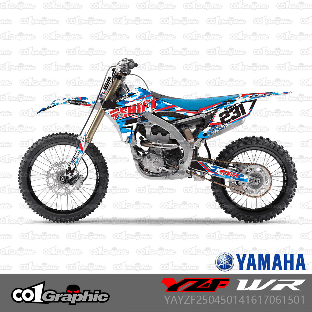 061501YAMAHA YAMAHA YZ250F14-18/FX15-19 450F14-17 WR250F สติ๊กเกอร์