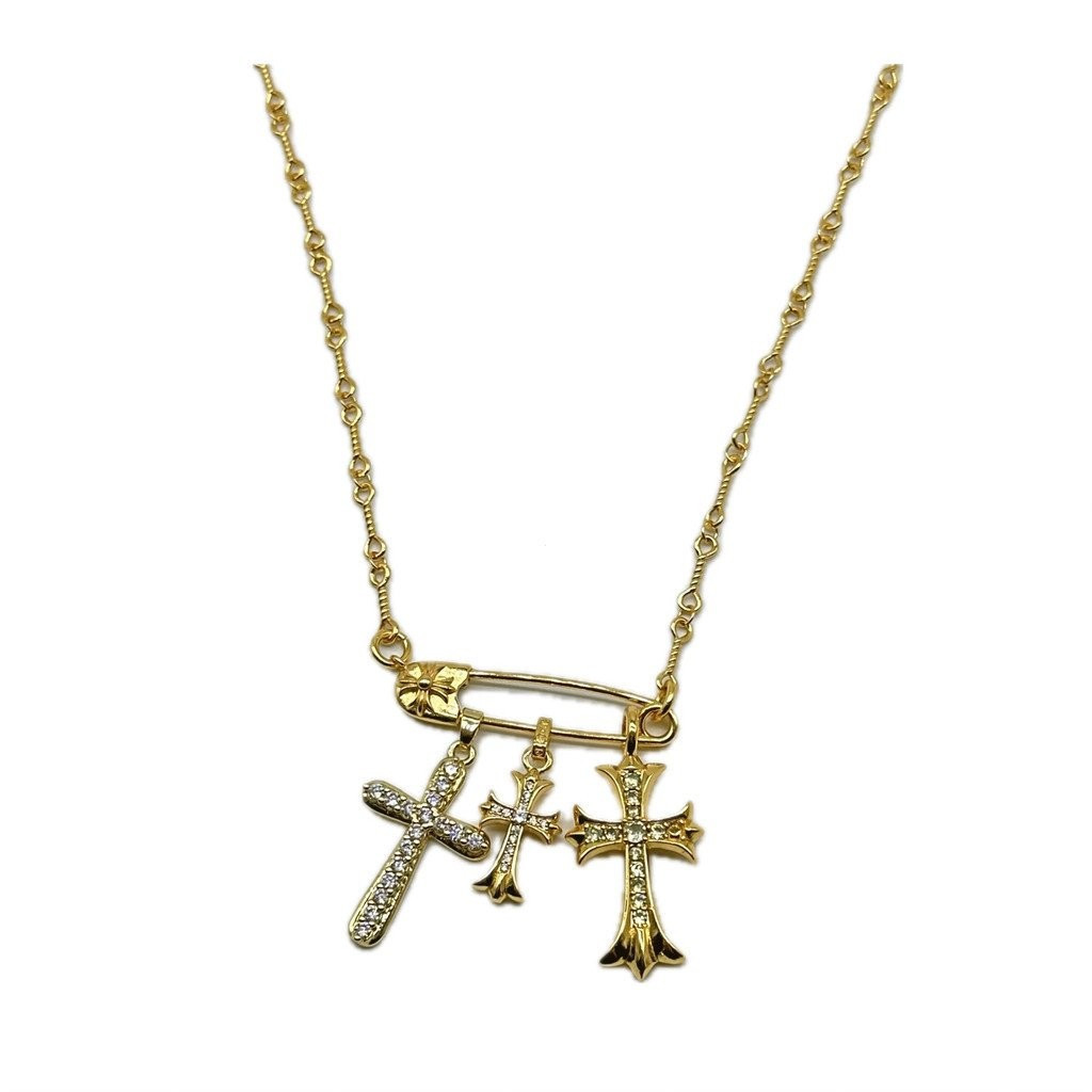 สร้อยคอทองคำ Crocin22k 22 karat สำหรับของขวัญวันเกิดและวันวาเลนไทน์