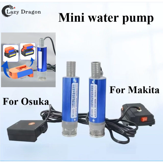แบตเตอรี่ลิเธียมปั๊มน้ําไฟฟ้าสําหรับแบตเตอรี่ 18V สําหรับ Makita/ Osuka/ MASARU/ KEELAT แบตเตอรี่ Submersible ปั๊มน้ําดีเซล