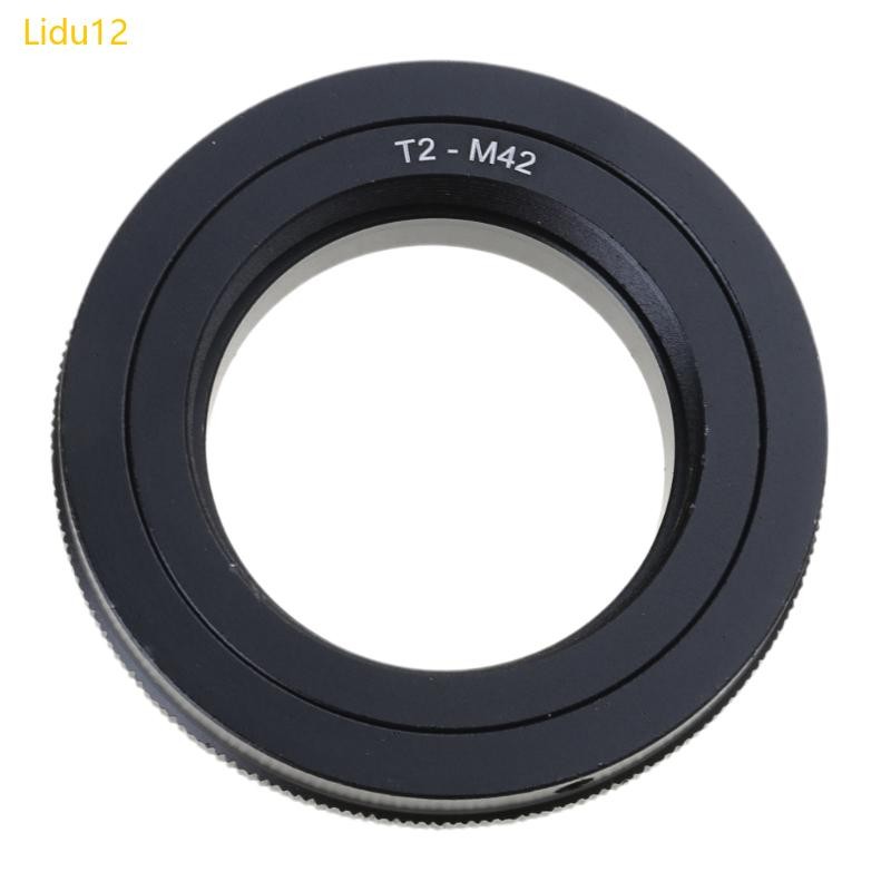 Lidu12 T2 T-2 เลนส์เทเลโฟโต้ T-Mount ถึง M42 สําหรับอะแดปเตอร์ Pentax Mount Praktica