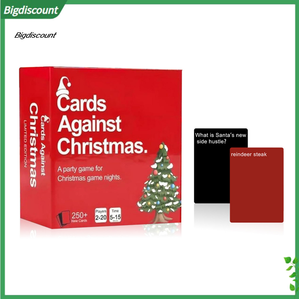 {ใหญ่} เกมปาร์ตี้สําหรับผู้ใหญ่ชุดการ์ดคริสต์มาสที่ไม่ซ้ํากัน 250 เกมการ์ดคริสต์มาสตลกสําหรับผู้ใหญ่