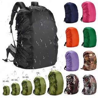 20-80L Backpack Rain Cover Waterproof Rating 5000mm Dustproof Lightweight Carry Pouch Hiking Camping