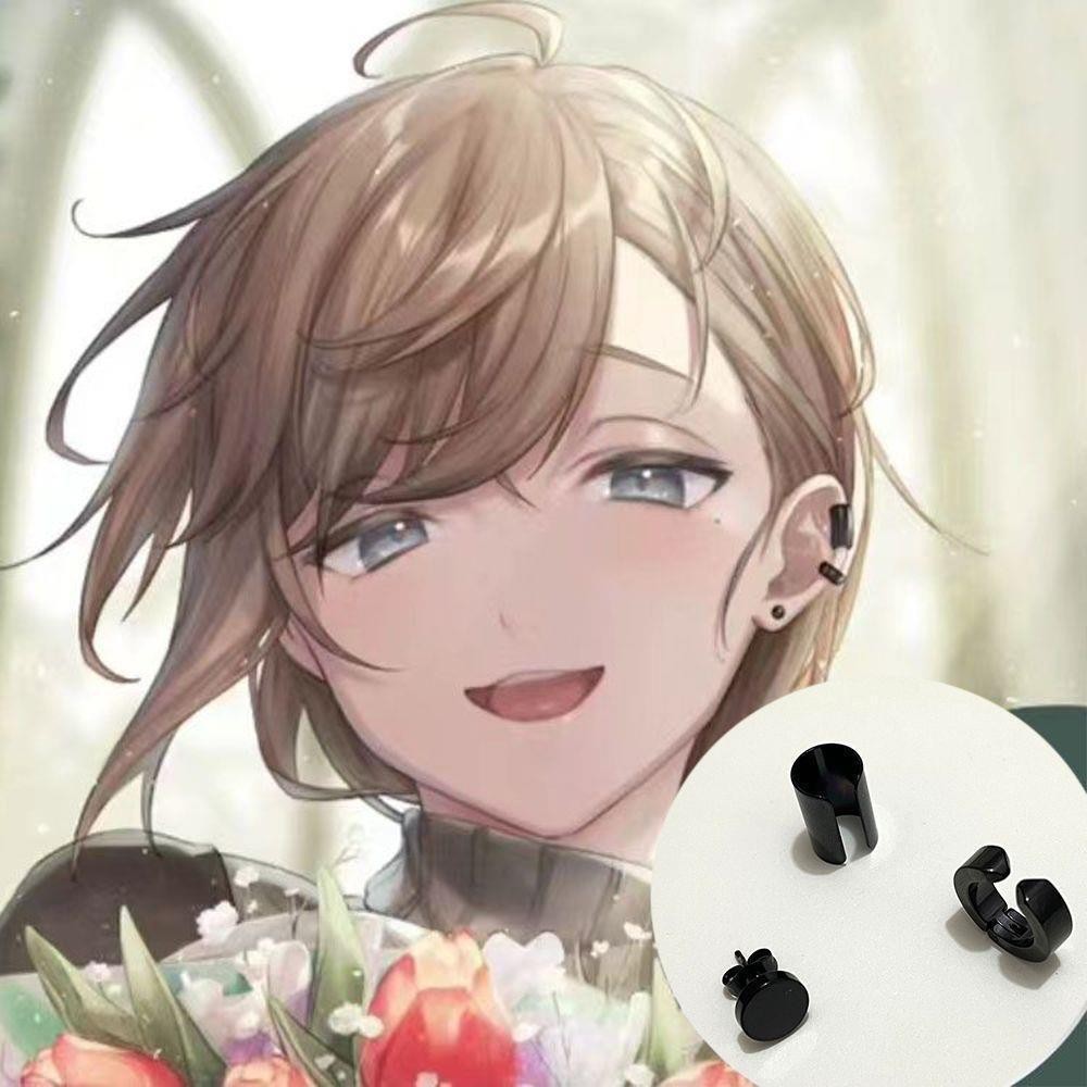 NIJISANJI ต่างหูคอสเพลย์ ธีมกระดูกของ Kanae