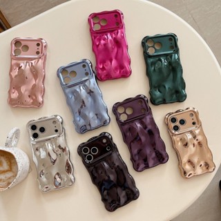 Electroplate เงินสีชมพู Meteorite รูปแบบเคสโทรศัพท์สําหรับ i…