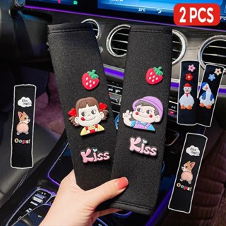 ปลอกหุ้มเข็มขัดนิรภัยรถยนต์ ที่หุ้มเข็มขัดนิรภัยรถยนต์ ลายกา…