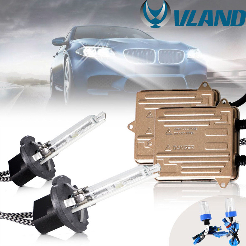 VLAND ไฟหน้าแหล่งกําเนิดแสงลําแสงต่ําโคมไฟซีนอน + ชุดบอลลูน