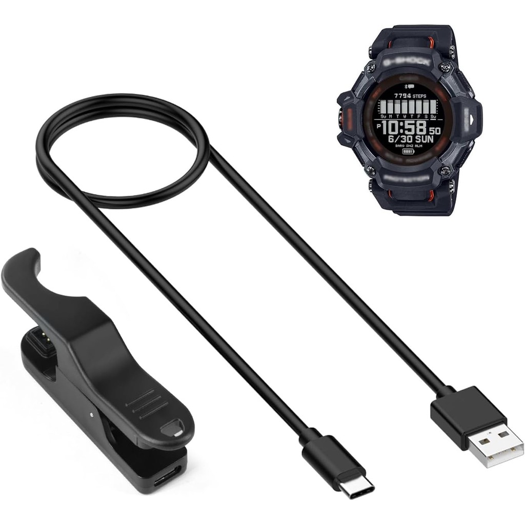 GBD-H2000 สายชาร์จสําหรับ Casio G-Shock GBD-H2000 สมาร์ทวอท์ชสายชาร์จเปลี่ยนแท่นชาร์จสถานี