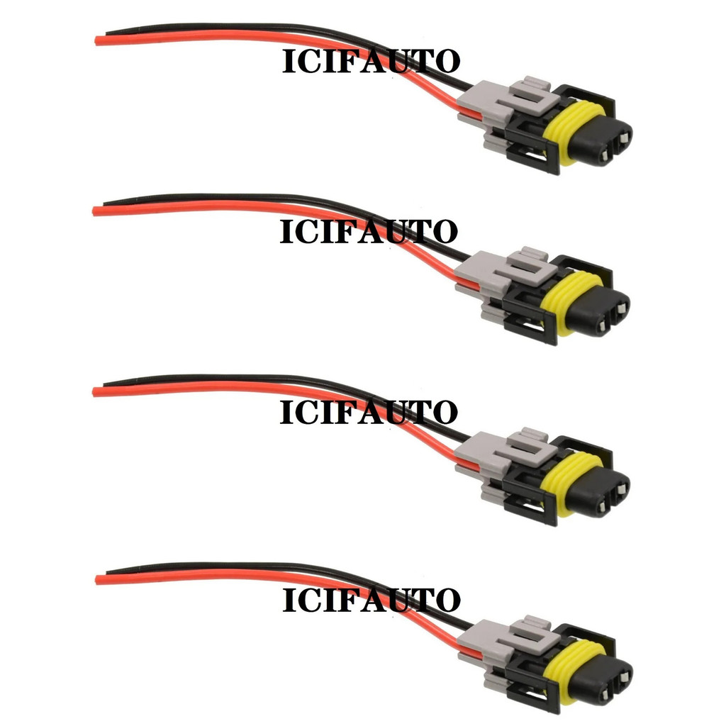 4 X VSS รถเซ็นเซอร์ความเร็วเชื่อมต่อสายไฟปลั๊กสําหรับ GM TPI TBI 700R4 T5 4L60E OE # PT2298 ,1P1032,
