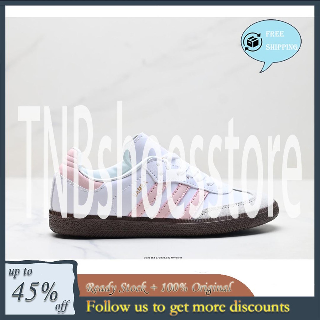 รองเท้าวิ่ง Samba OG J สำหรับทั้งชายและหญิง พื้นผิวออกแบบมาสำหรับฤดูหนาว