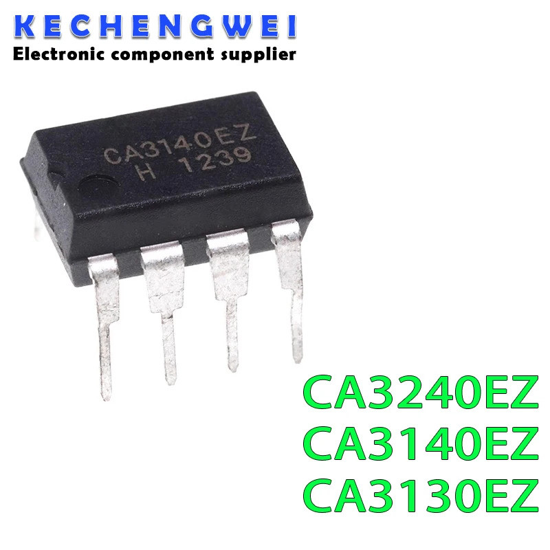5PCS CA3140EZ CA3140 CA3140E CA3240EZ CA3240E CA3240 CA3130E CA3130EZ CA3130 DIP-8 ชิป ic
