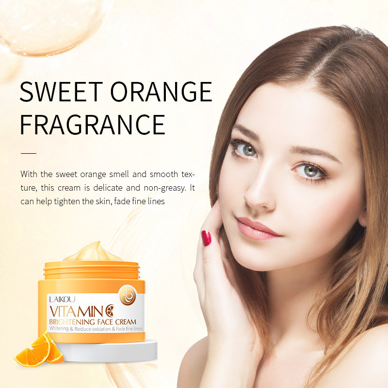Hot Sale#Laiko Vitamin c Cream25g Hydrating Moisturizing Skincare Products English Packaging Source8
