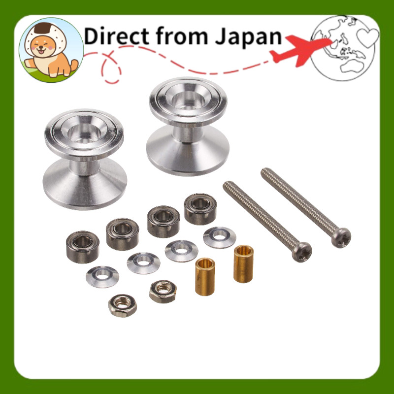 TAMIYA Mini 4WD Upgrade Parts Series No.398 GP.398 2-Stage Aluminum Roller Set 13-12mm 15398[Direct 