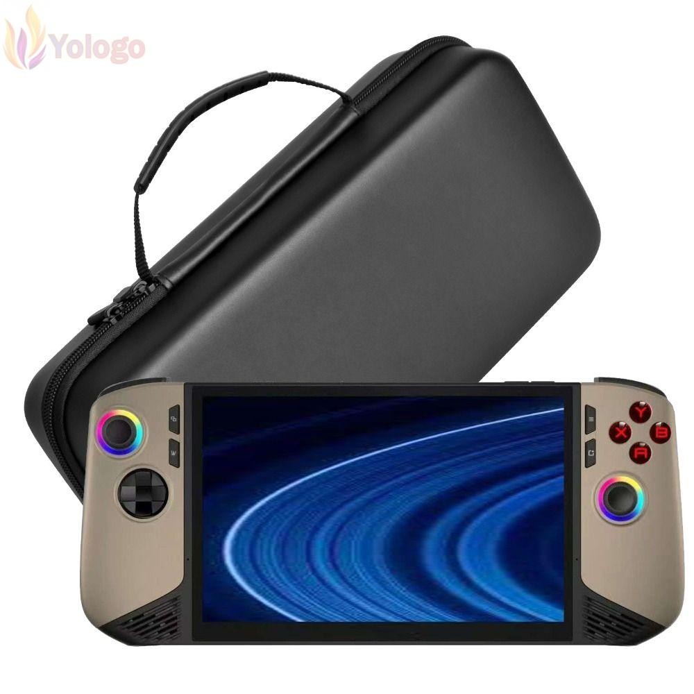 YOLOGO กระเป๋าเก็บเกมคอนโซล,กระเป๋าถือ EVA 8 นิ้ว,กล่องกันน้ํากันกระแทกแบบพกพาสําหรับ MSI Claw 8 AI+