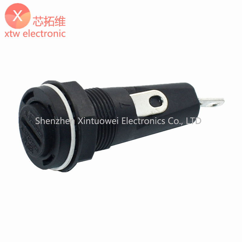 H3 R3-55B ฟิวส์ผู้ถือซ็อกเก็ต 20A250V 6x30 ชุบเงิน 16 มม.