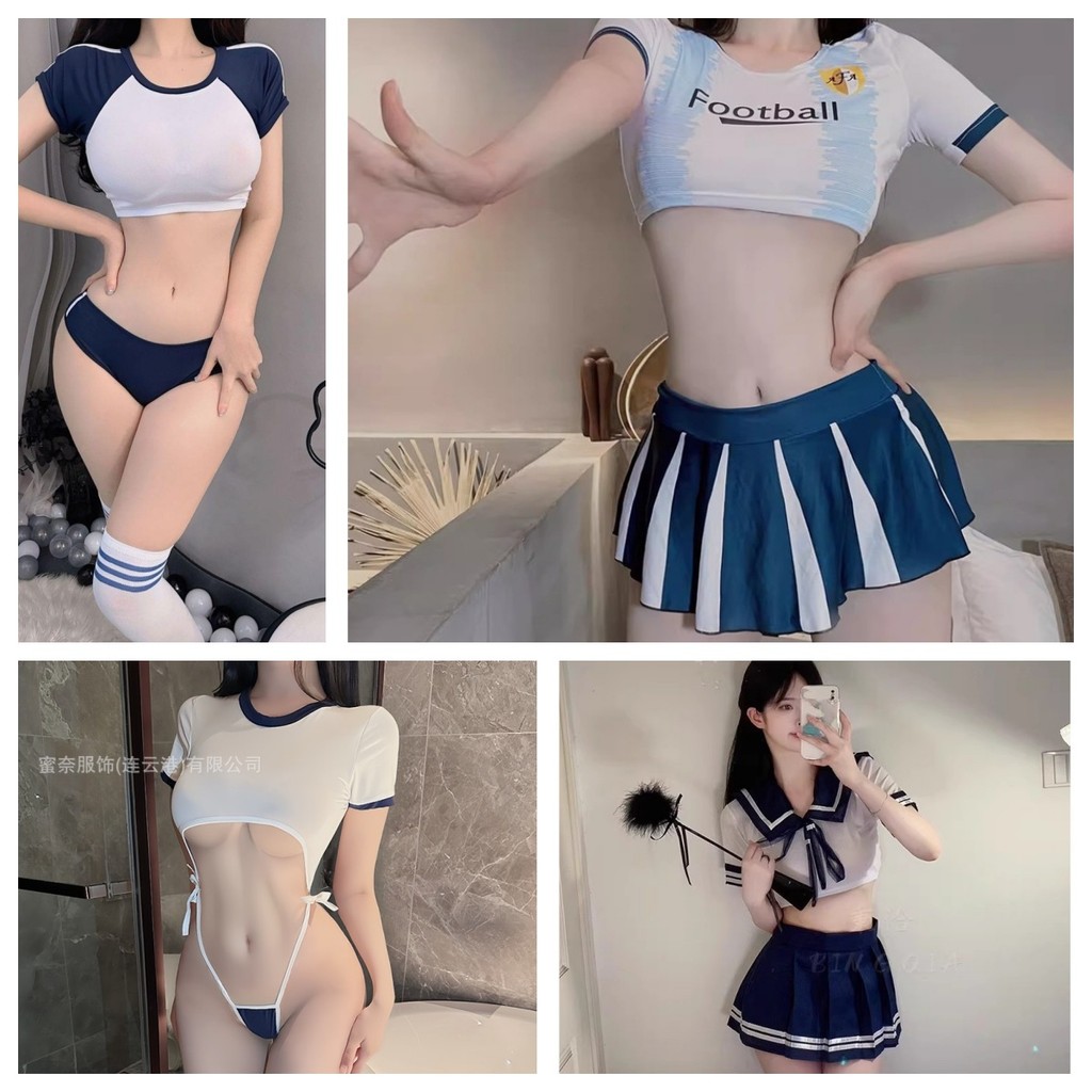 sexy grils คอสเพลย์ 🌸ชุดนักเรียนญี่ปุ่น💕หลากหลายสไตล์  ทรงสกินนี่พอดีตัว 🚚ส่งไวจากไทย1-3วัน
