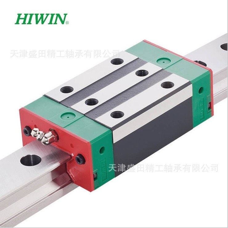 คู่มือตรงพร้อมสต็อก HGW25CC สไลเดอร์ขายสีเงิน HGW35CCHGW30CC แบริ่ง HIWIN CN5O