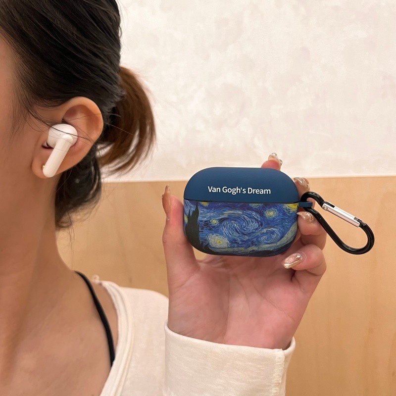 Van Gogh Starry Sky สําหรับ HUAWEI FreeBuds SE4 ANC ชุดหูฟังบลูทูธไร้สายชาร์จช่องป้องกันกรณี FreeBud