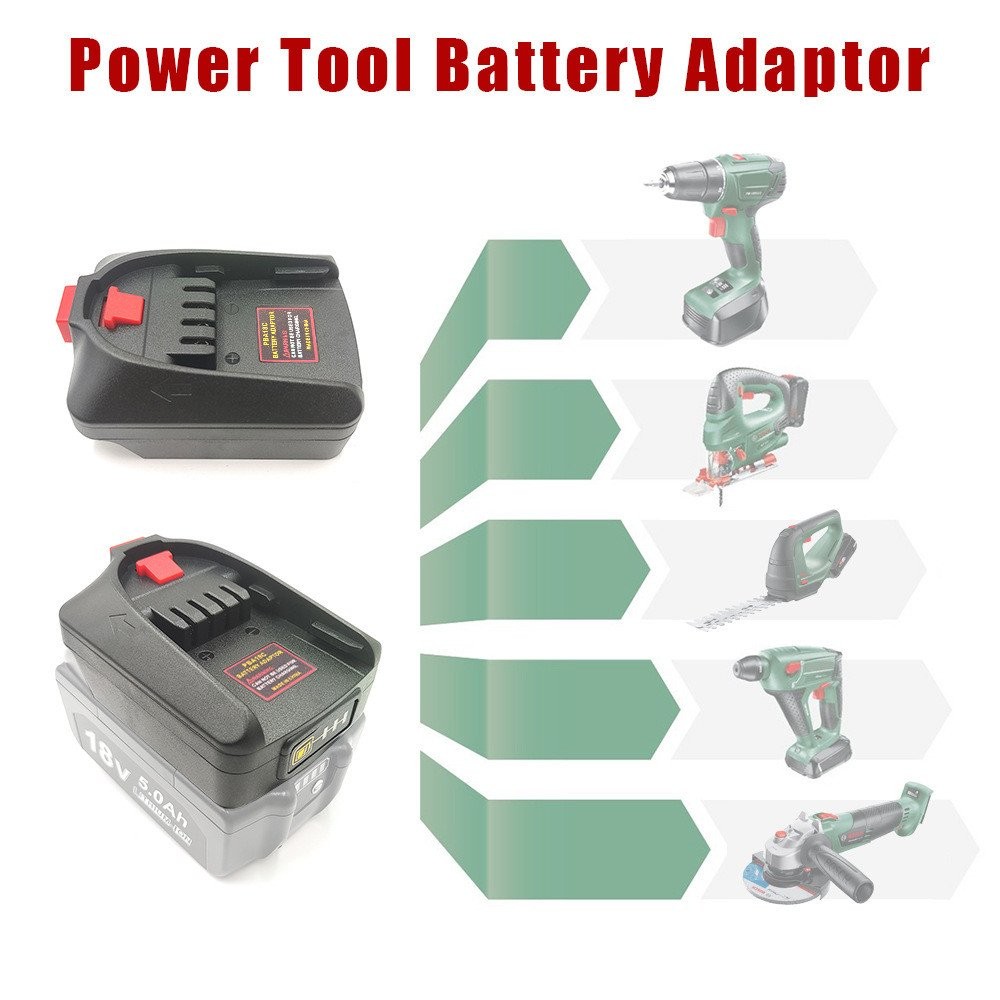เครื่องมือแบตเตอรี่ลิเธียม Makita Bosch DeWalt Bosch C ประเภทอะแดปเตอร์ PBA แปลงเป็น 18V Miwatch N7Y