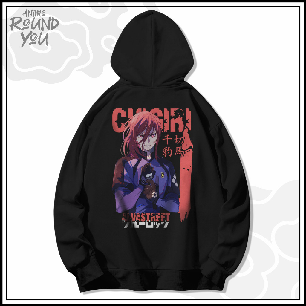 Hoodie Hyoma Chigiri BLUE LOCK 009 เสื้อกันหนาวอะนิเมะขนแกะ Grammage 280 ญี่ปุ่นอะนิเมะมังงะพรีเมี่ย