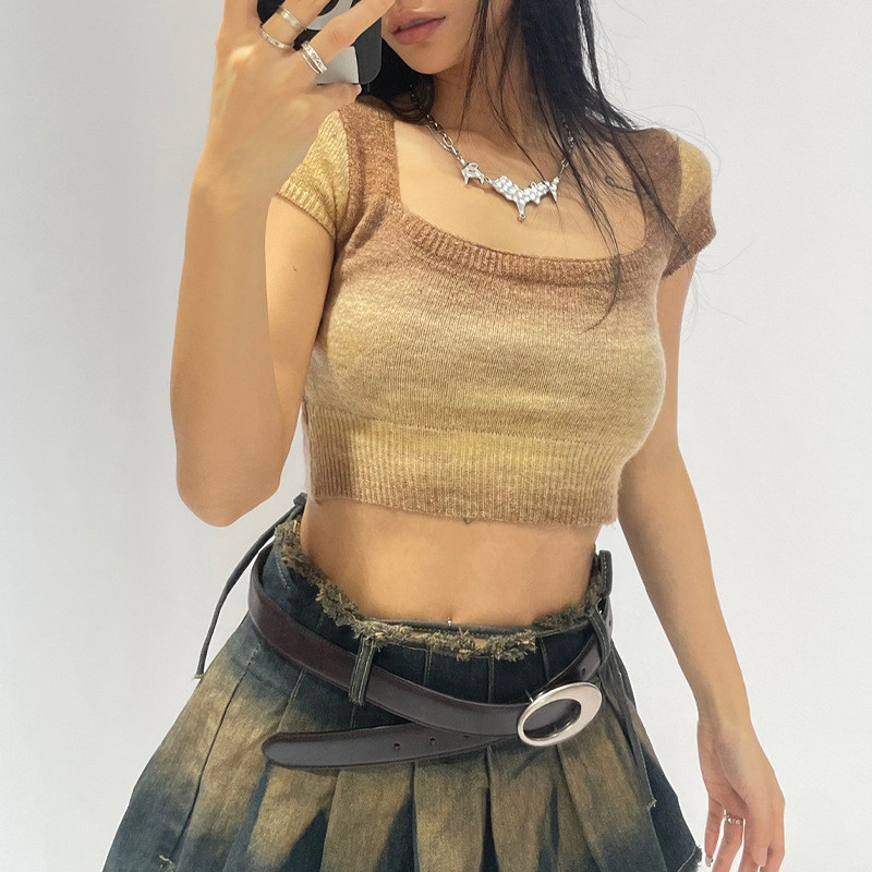 现货INS百搭椭圆形扣腰带显瘦辣妹欧美千禧风Y2K皮带潮流新款