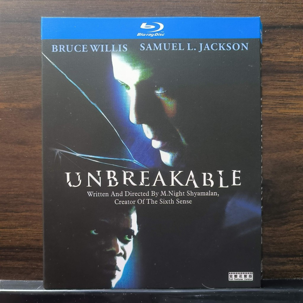 Blu-ray Disc American Film Unbreakable (2000) Eng Zh โปรตุเกสสเปนไทย Jap ยี่ห้อใหม่กล่อง 25GB BD A68