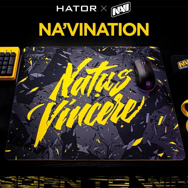 [เวอร์ชันของแท้อย่างเป็นทางการของ NAVI] HATOR s1mple แผ่นรองเมาส์สไตล์เดียวกัน CSGO Gaming FPS สินค้