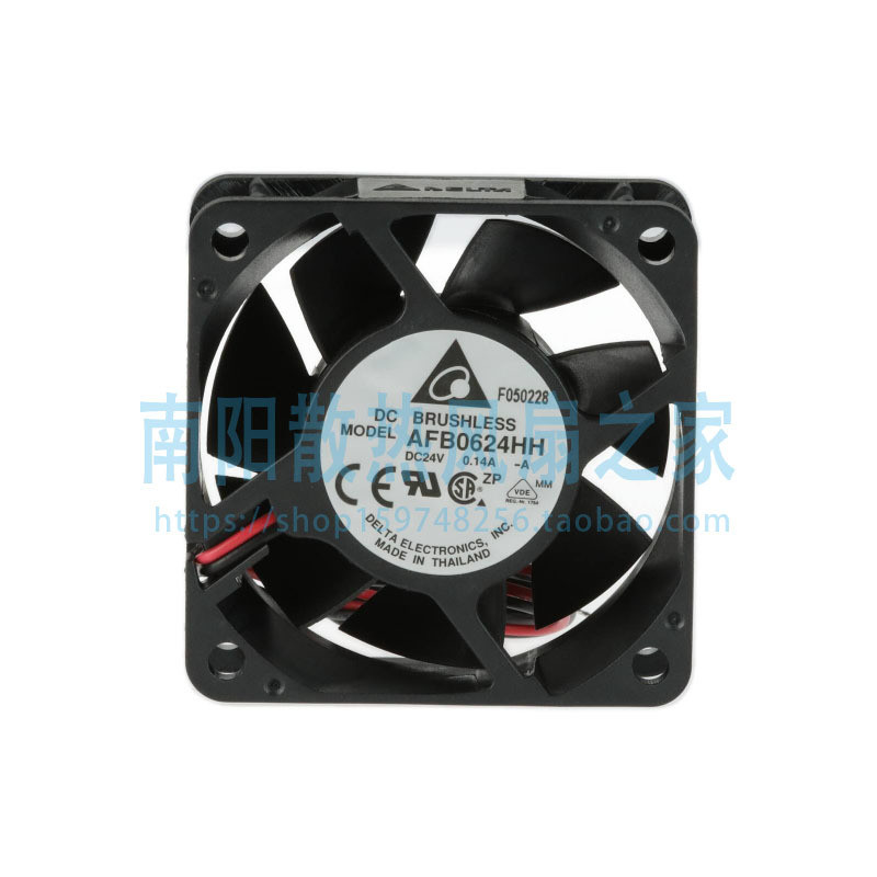 Delta/台达 AFB0624HH-A DC24V 0.14A FAN AXIAL 60X25MM Powder热风 DWT7
