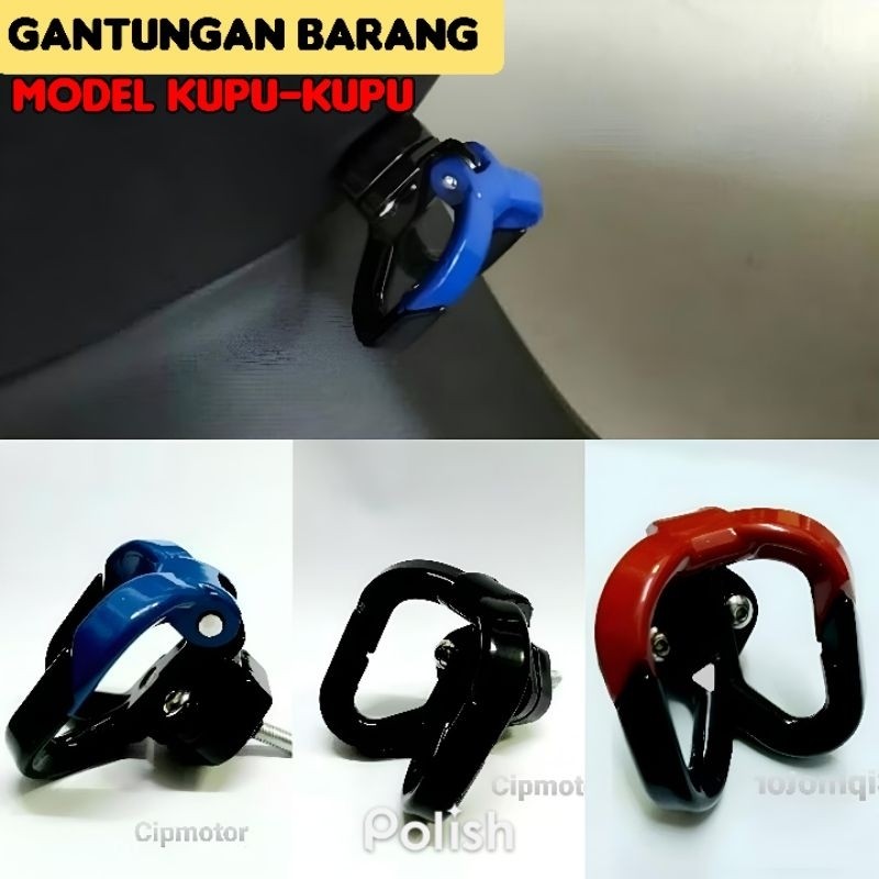 GANTUNGAN Hook สําหรับ Nmax Vario Mio beat Aerox อัตโนมัติสาขาไม้แขวนเสื้อ