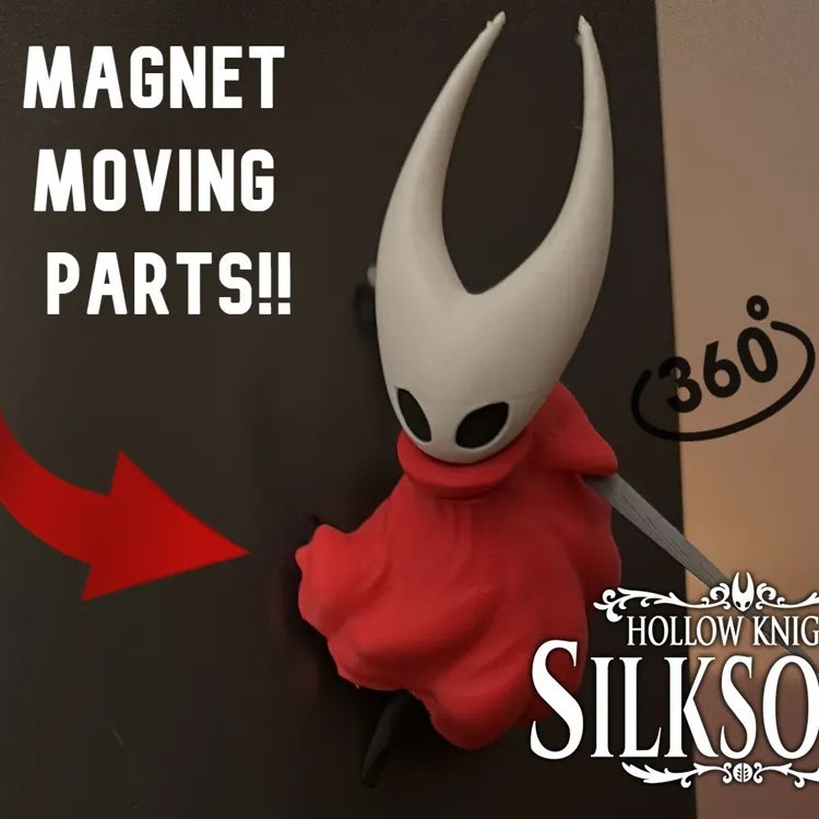 现货*爆款Hollow Knight Silksong 空空士丝之磁力手玩具摆件cs888