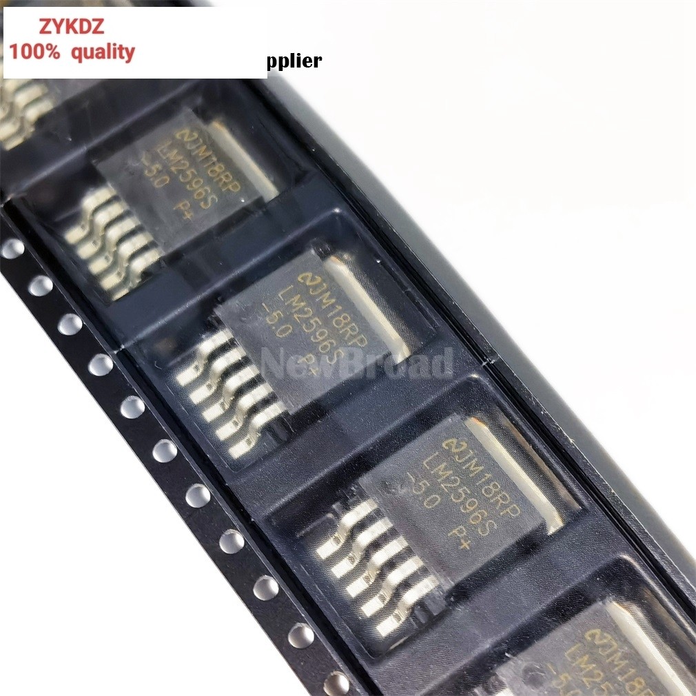10 ชิ้น LM2596S-3.3 LM2596S-5.0 LM2596S-12 LM2596S-ADJ LM2596 Patch TO-263-5 ชิปสเต็ปดาวน์ตัวควบคุม