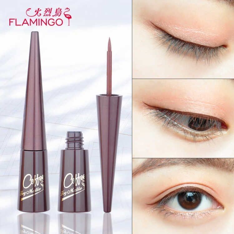 烈鸟眼线液笔防水不晕染棕色哑光眼线液硬头学生初学者Flamingo Eyeliner Pen Waterproof Not Simmy Brown Matteqcpsh067waj2th2025100