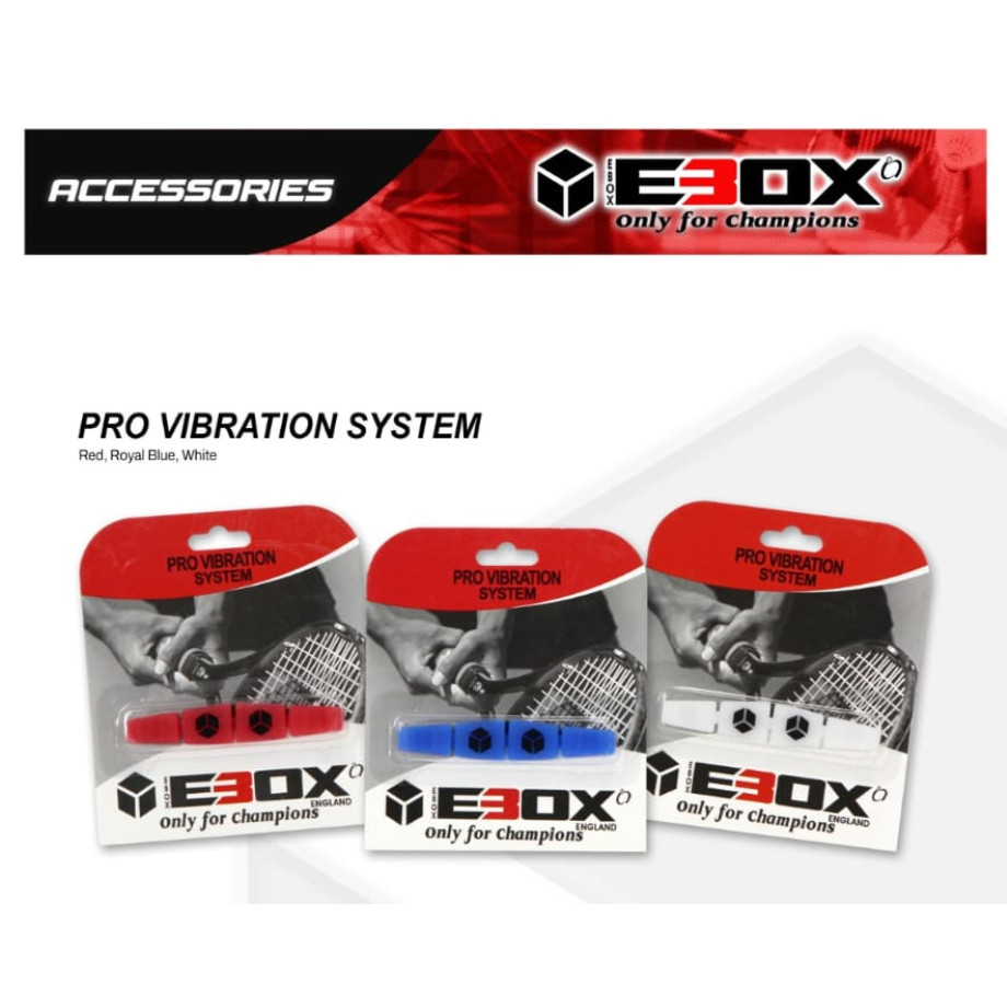 เทนนิส Damper EBOX PRO VIBRATION SYSTEM DAMPNER DAMPENER เทนนิส 100% ต้นฉบับ EBOX