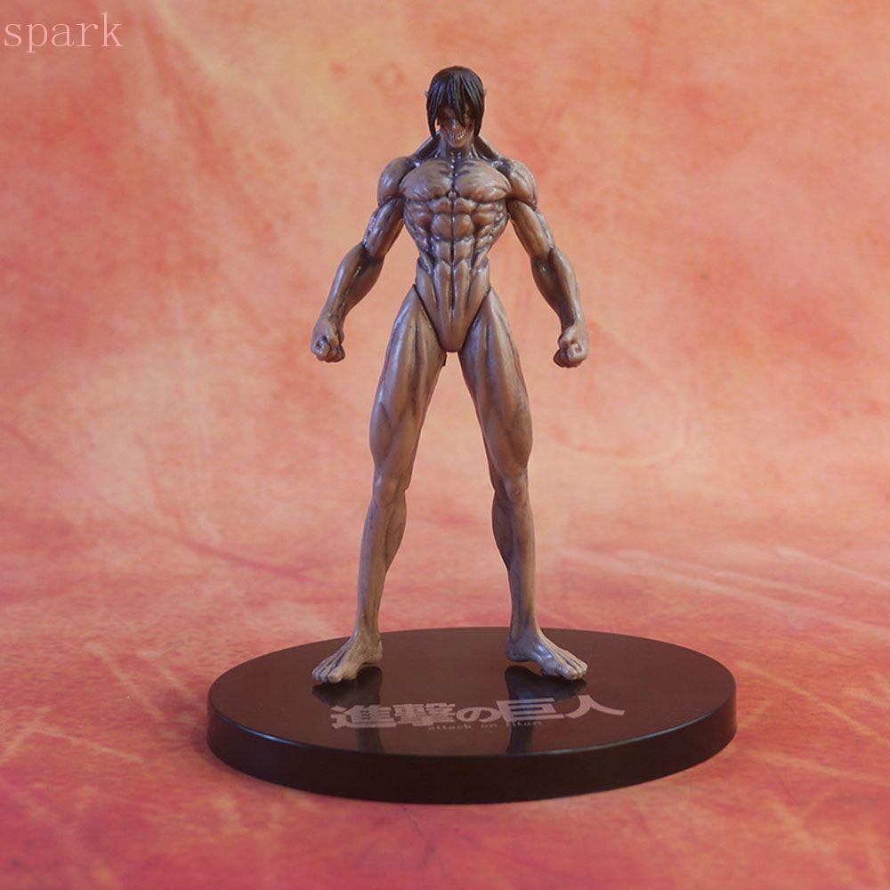 SPARKLE Attack on Titan Action Figures รุ่นสะสม PVC Eren Jager ของขวัญ Attack on Titan ตุ๊กตาของเล่น