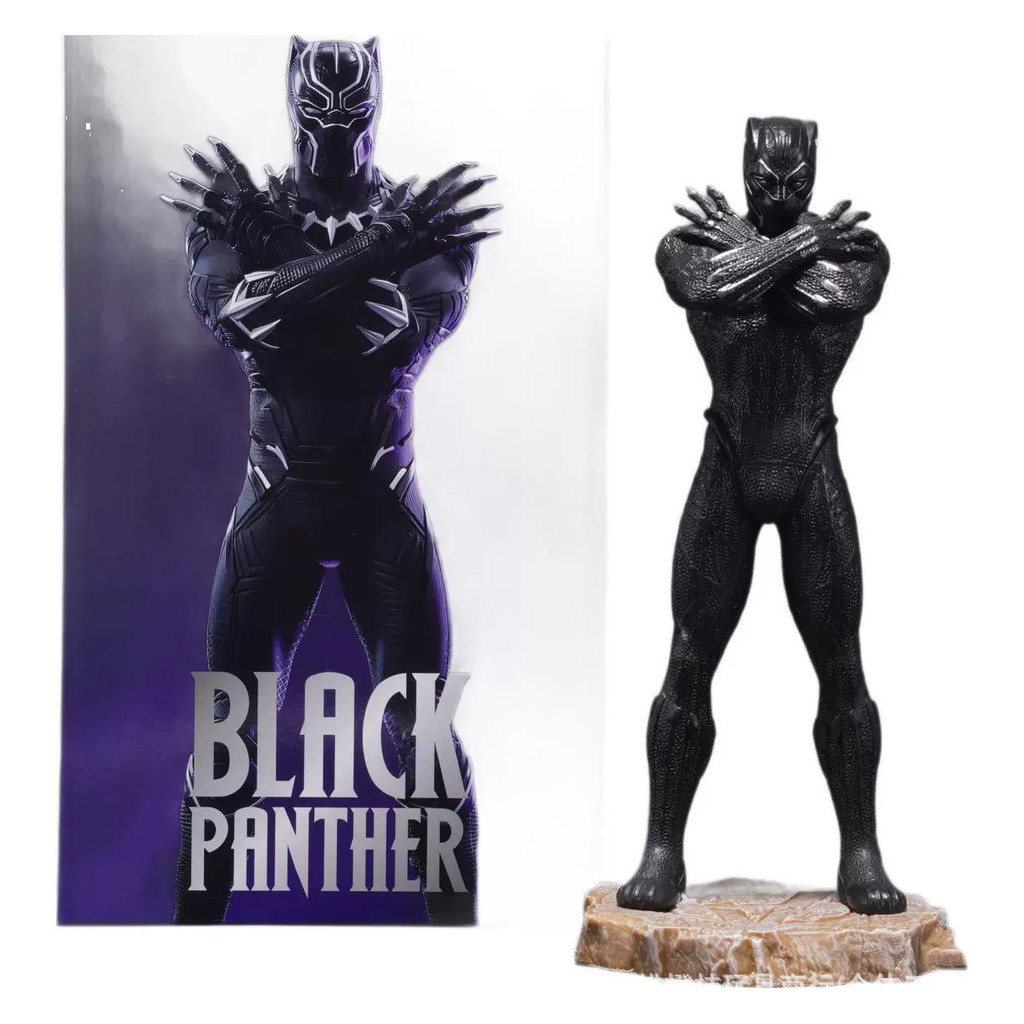 Avengers Fabric Iron Man Panther GK อินเทรนด์เล่นสินค้ารูปปั้นโมเดล