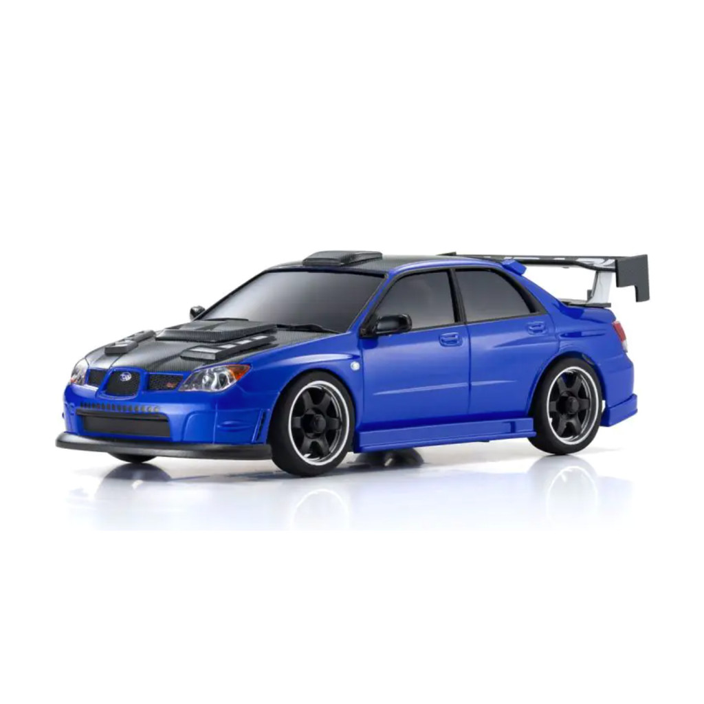 KYOSHO ASC MA-020 SUBARU IMPREZA with Aero kit and CFRP hood Metallic Blue MZP483BL เฉพาะบอดี้ ศูนย์