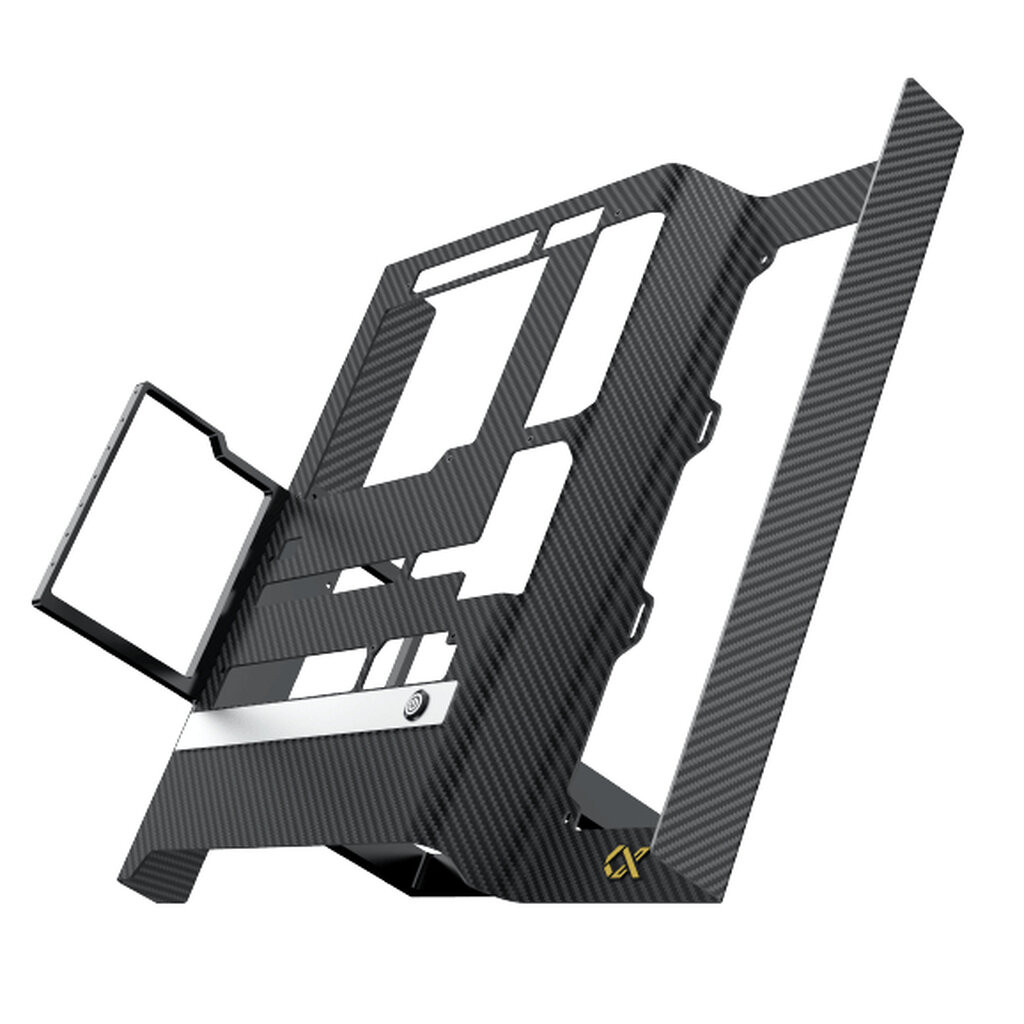 Xigmatek Carbonic Carbon Fiber & AL6063 Aluminum Open Air ATX Case