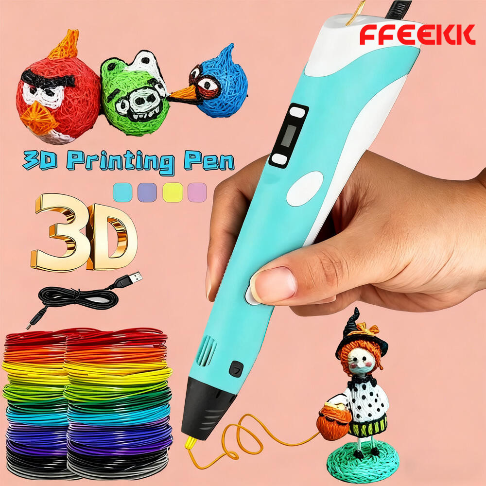 3D PEN Drawing ปากกา 3มิติ เขียนของเล่นเป็นรูปทรงจริงๆ
