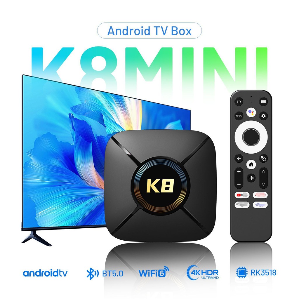 HK1 K8MINI14.0 3518TV BOX 6 HD BOX