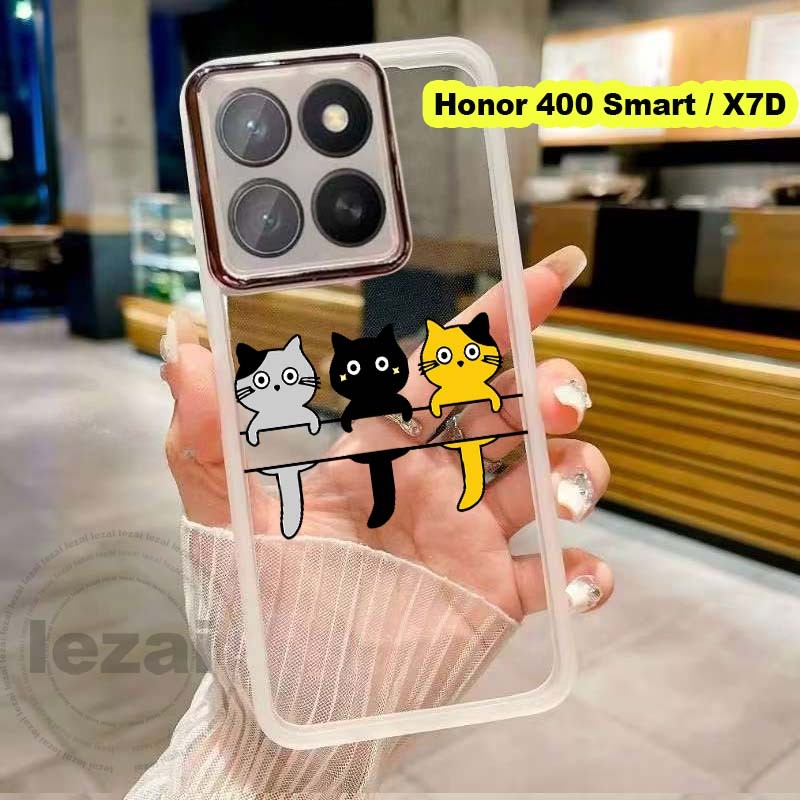เคส Honor 400 Smart 5G เคส Honor X7D X7 d ปลอกกันกระแทกแบบนุ่มฝาหลังแบบใส