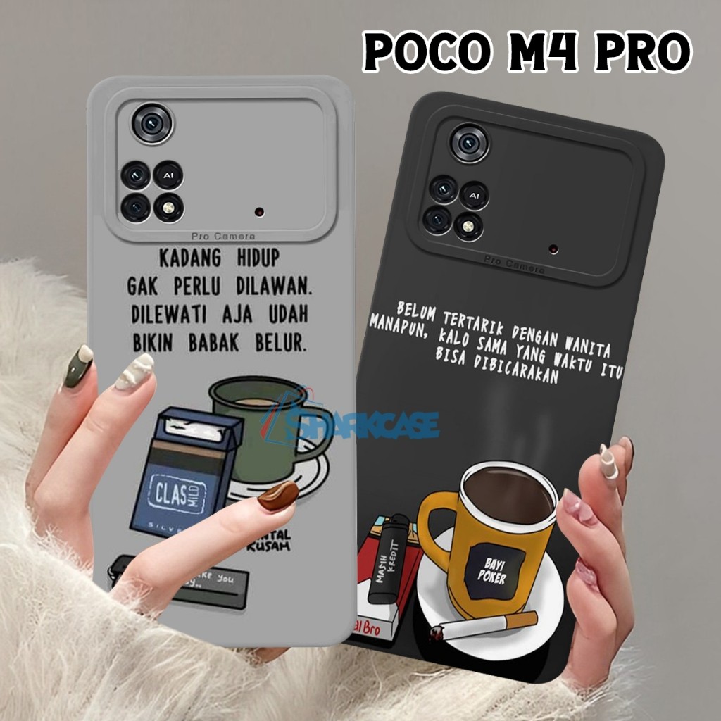 HP [SHARK CASE] Softcase REDMI POCO M4 PRO 4G M3 M4 M5 M5S M3 PRO 5G NOTE 13 12 11 11S 10 10S 9 8 7 