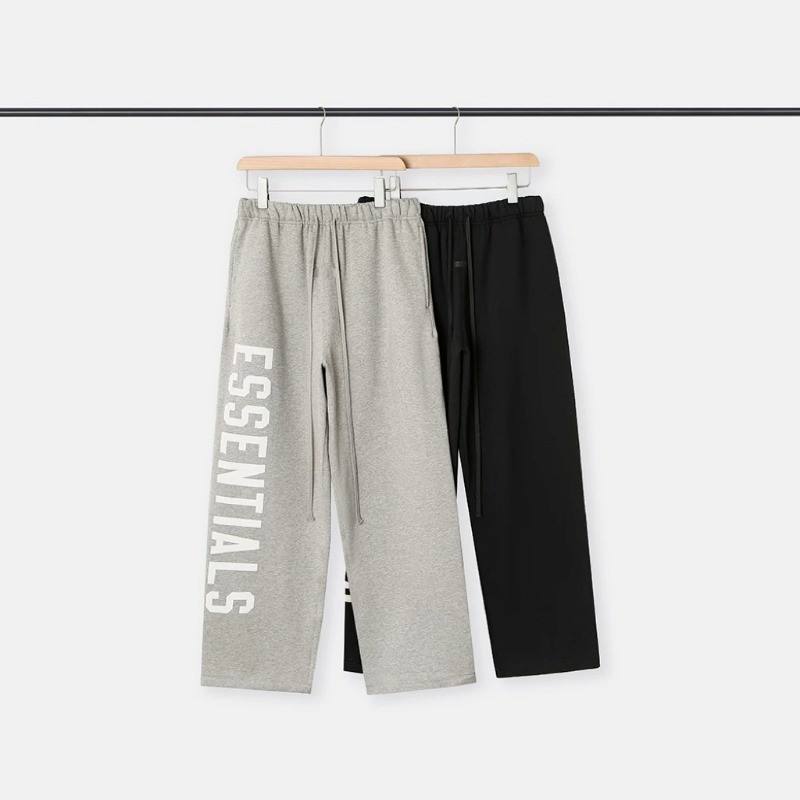 กางเกงขายาวผู้ชายแบบขาตรง สไตล์เกาหลี สวมใส่ง่ายและสบาย ทรงหลวม+ - รูปที่ 7