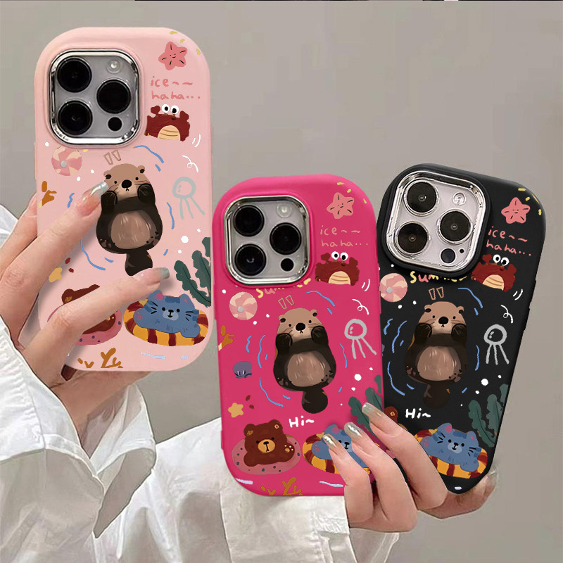 ร้อนน่ารักการ์ตูนสัตว์hpกรณีRealme 8 5G 5i 5s 6i c3 c11 2021 C20 C21y C25y C35 C53 narzo n53 C51 C55