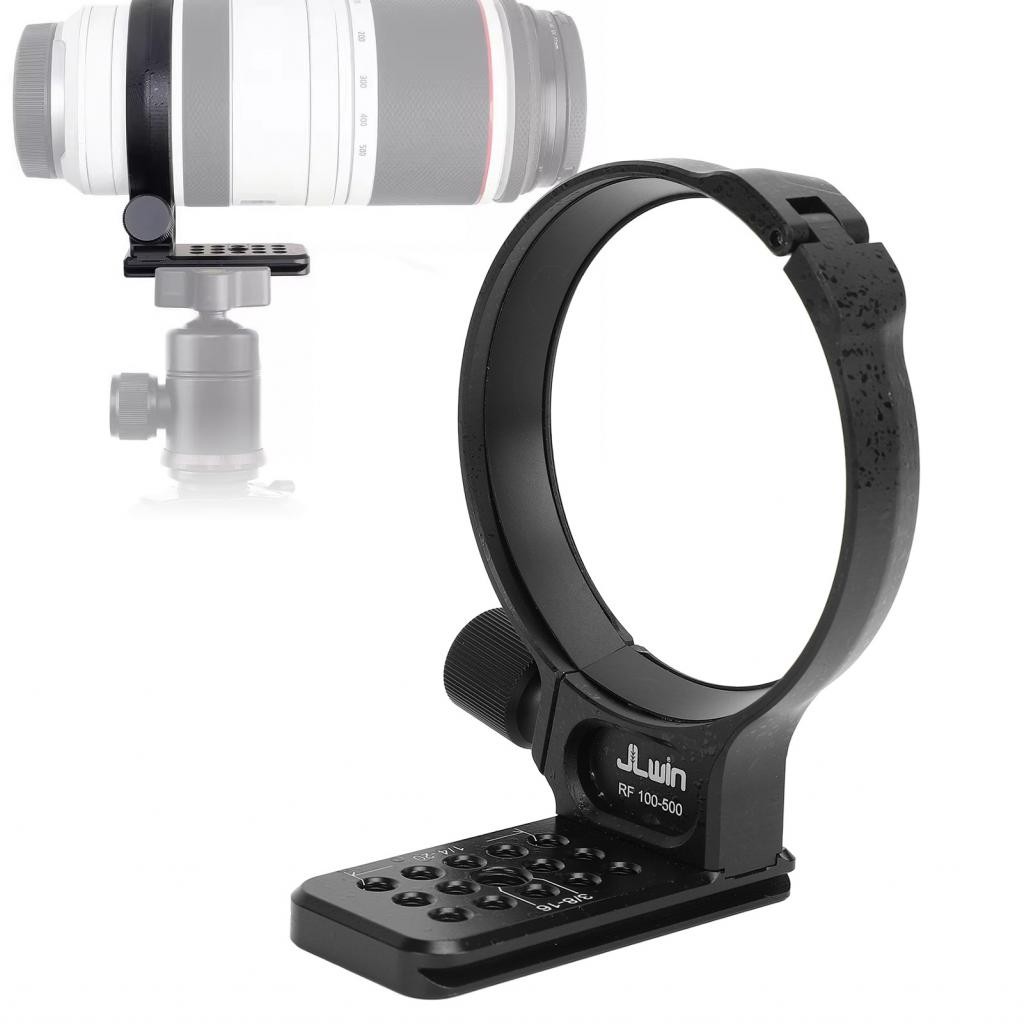 เลนส์โลหะผู้ถือคอขาตั้งกล้อง Mount แหวนสําหรับ RF 100-500 มม.F4.5-7.1 L คือ USM ในตัว Arca ประเภท Qu