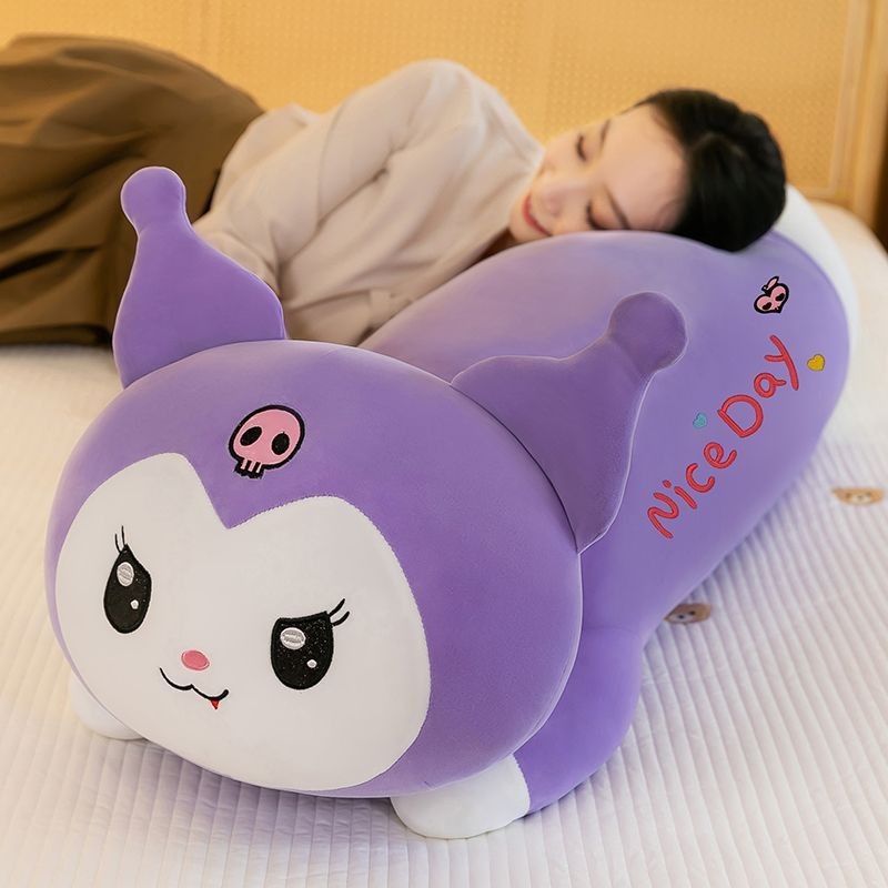 พร้อมส่ง 68/128cm น่ารักคุโรมิหมอนยาว แร็กดอลล์ ตุ๊กตาของเล่นสาวถือนอนตุ๊กตาตุ๊กตา  เหมาะกับของขวัญวันเกิด วันวาเลนไทน์