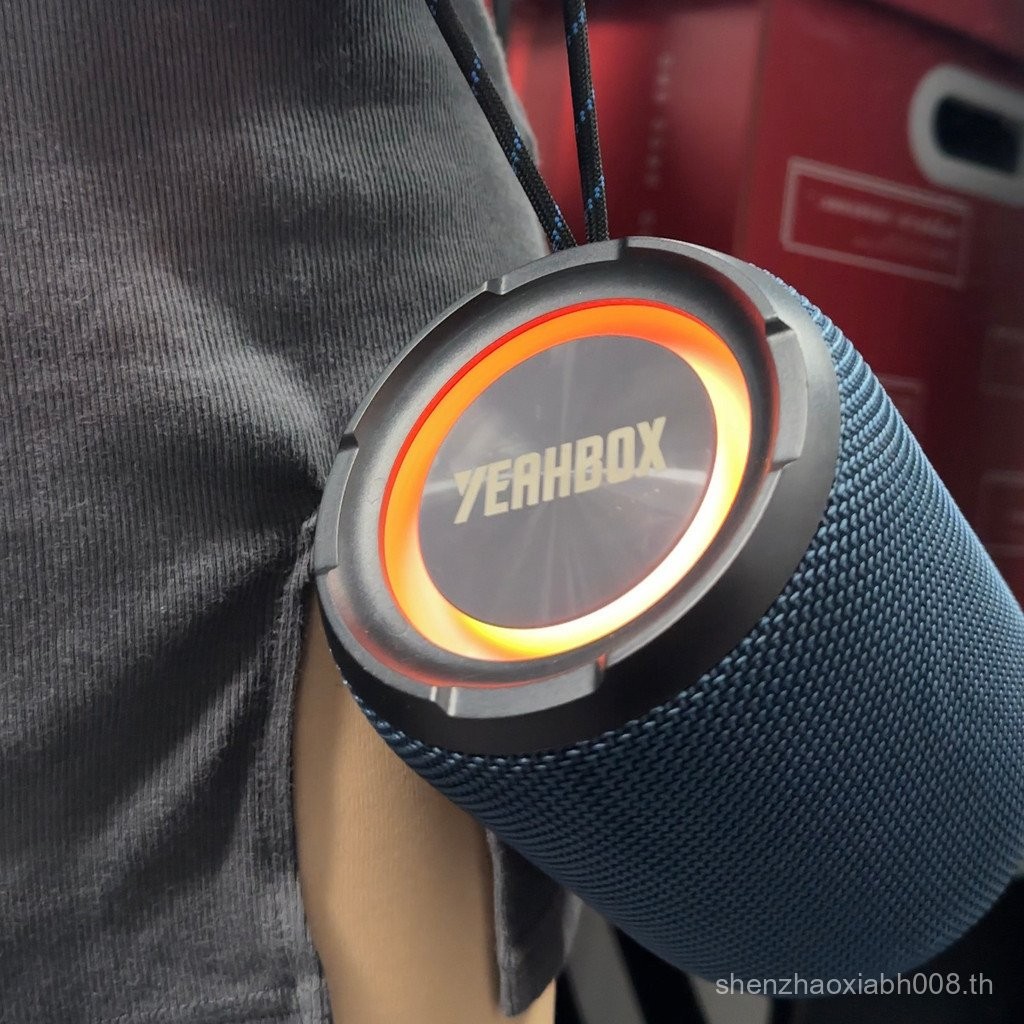 YEAHBOX บลูทูธเสียง A8PRO กลางแจ้งแบบพกพา 40W ซับวูฟเฟอร์ปริมาณสูงกันน้ําแบบพกพา Desktop Speaker TWQ