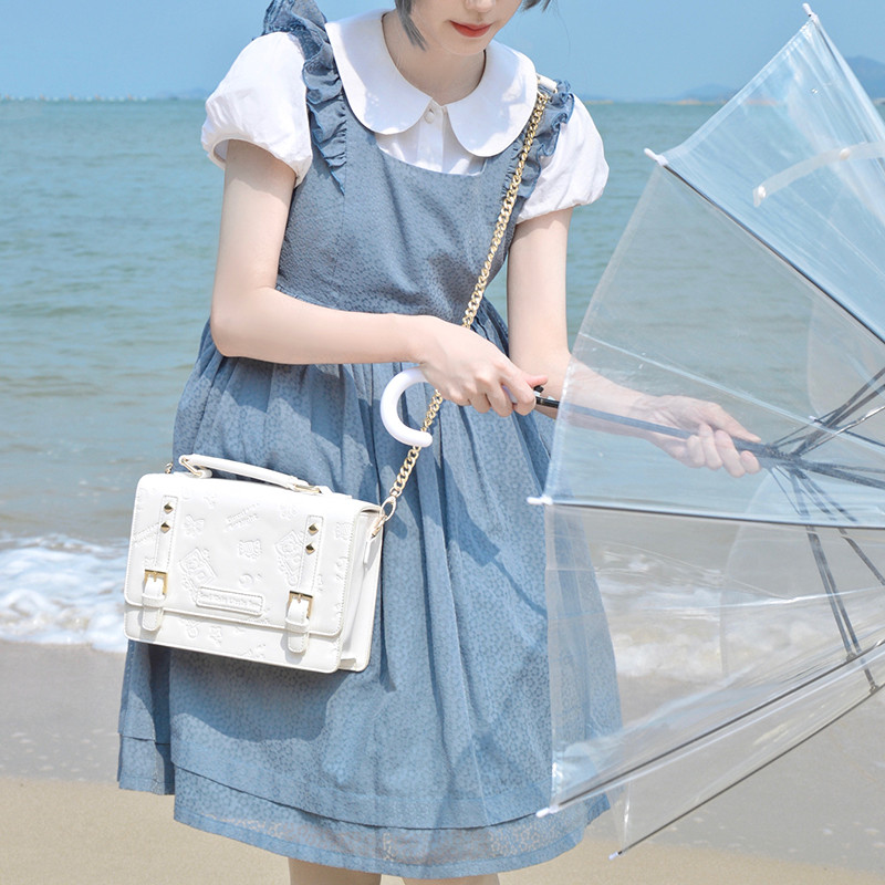 Woodong Shop กระเป๋าJKสไตล์ญี่ปุ่น-original Good Night Little Bear ใช้งานได้หลากลาย