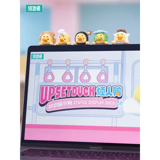 พร้อมส่ง🇹🇭 MTA. Upsetduck Status Display Duck Blind Box กล่องสุ่ม Hipper 💯 ของแท้ （กด6ชิ้น=1box)